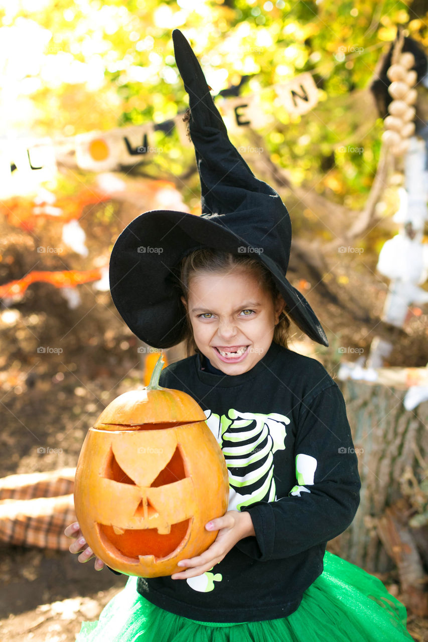 Halloween, Fall, People, Outdoors, Child