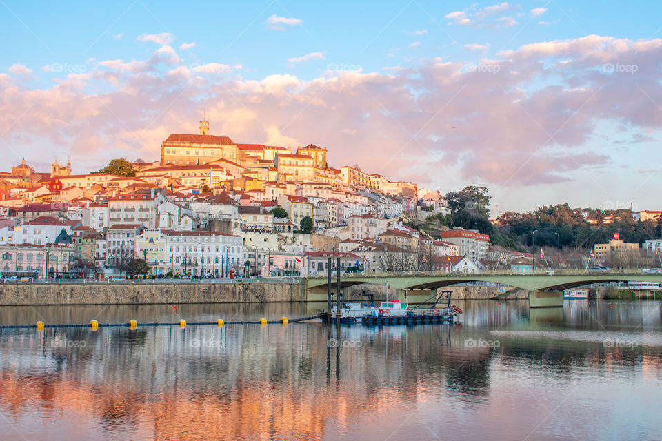 The small reflection of the great city - Coimbra.