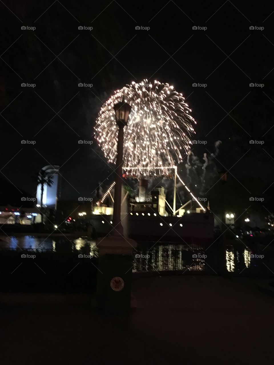 Disney World Fireworks. Hollywood Studios