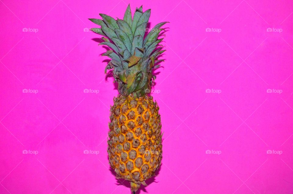 colourfull pineapple