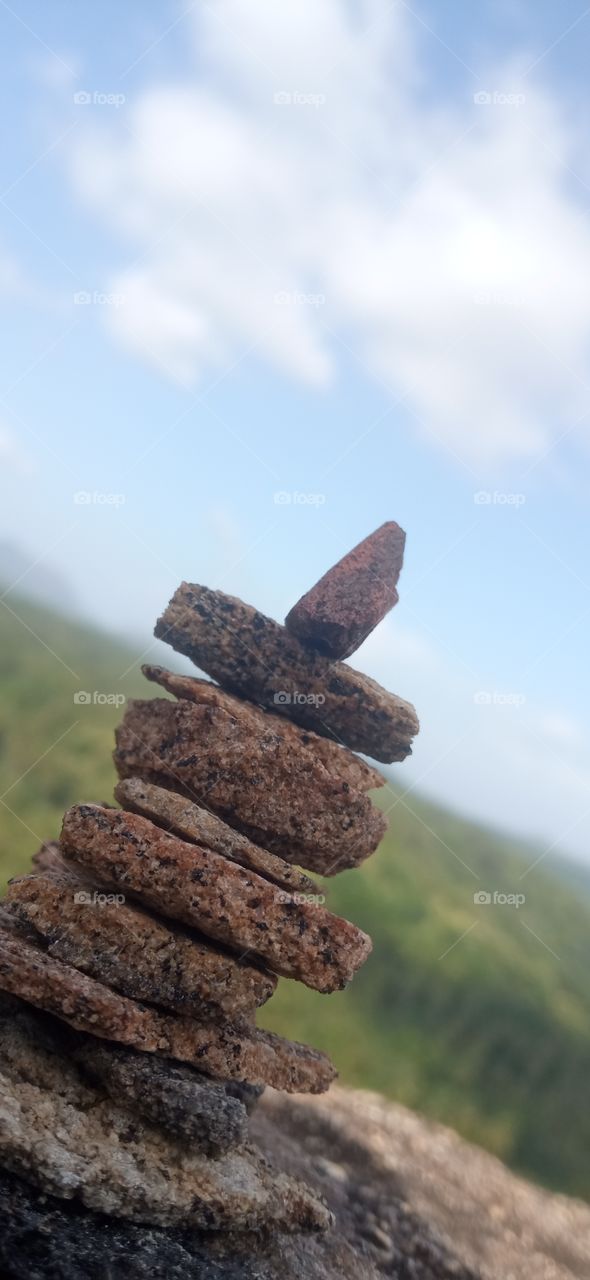 rock stacking