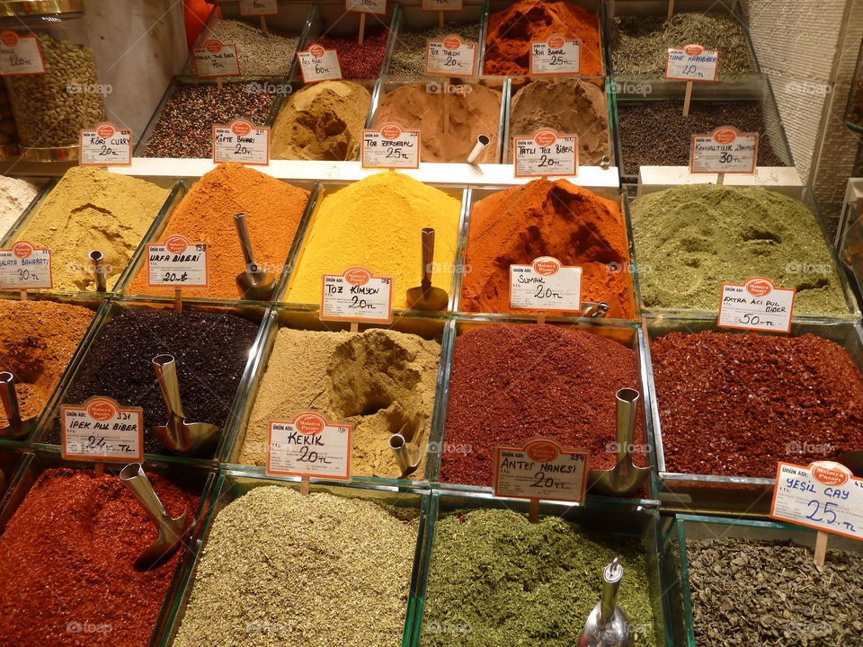spices in Istambul