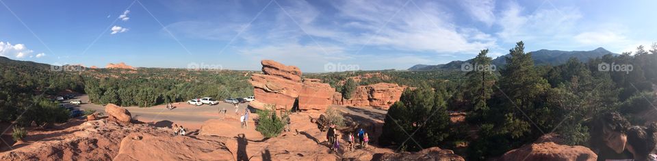 Garden of the gods. 