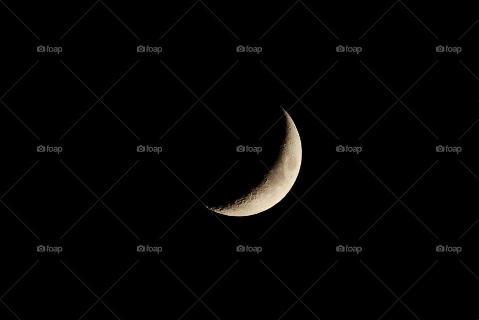Crescent moon