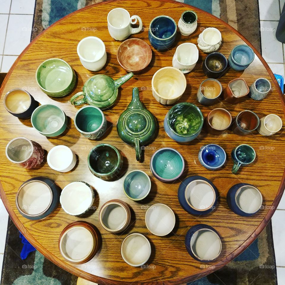 pottery