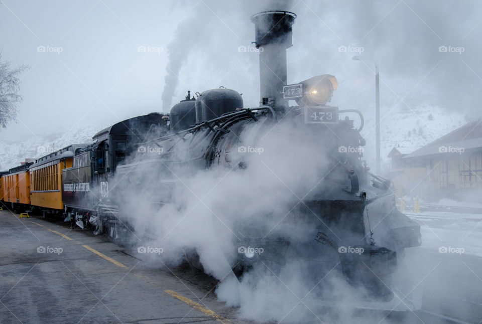 Steam Engine- Durango and Silverton Narrow Gauge Railroad