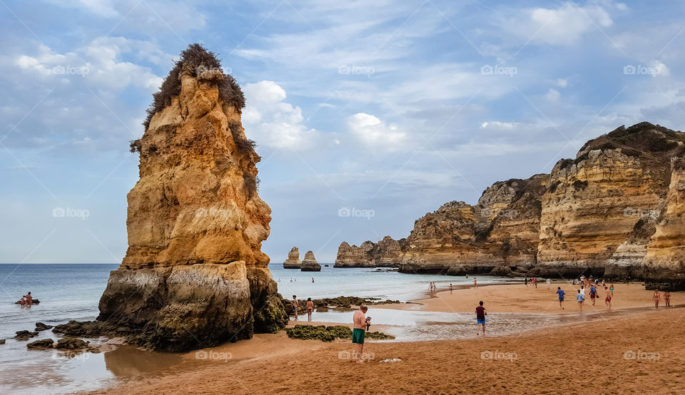 Praia Dona Ana, Algarve, Portugal