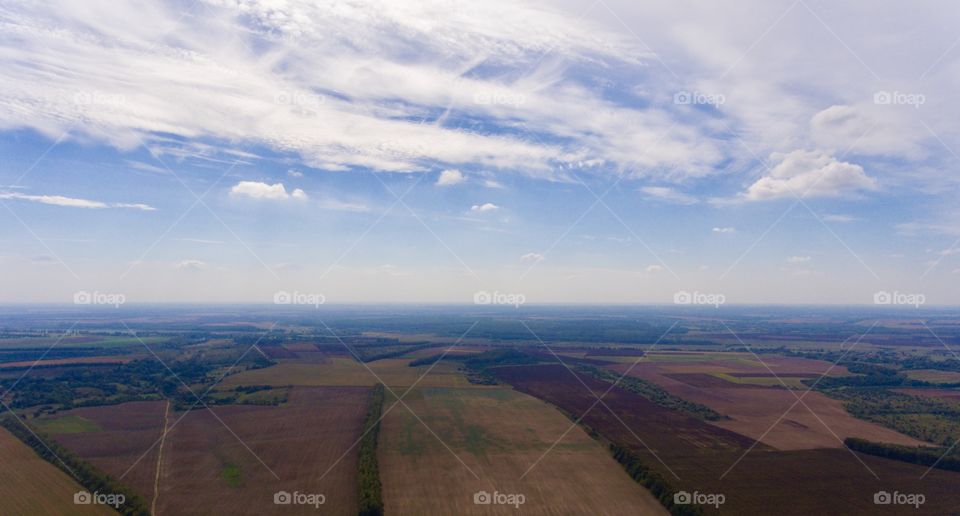 Fields from above 