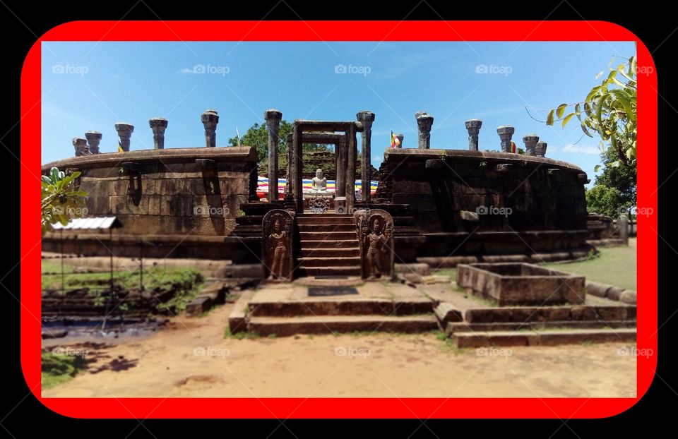 Ancient sites in Sri Lanka