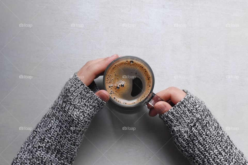 Hot coffee 