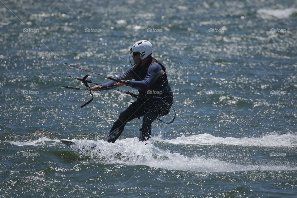 Kiteboarder