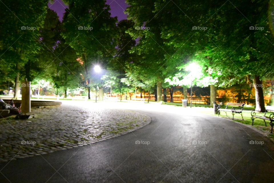 Park at night 2