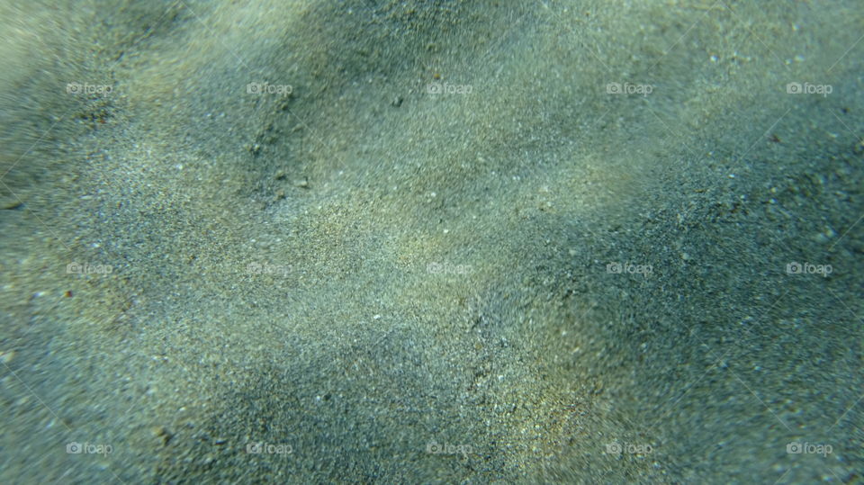 Underwater sand
