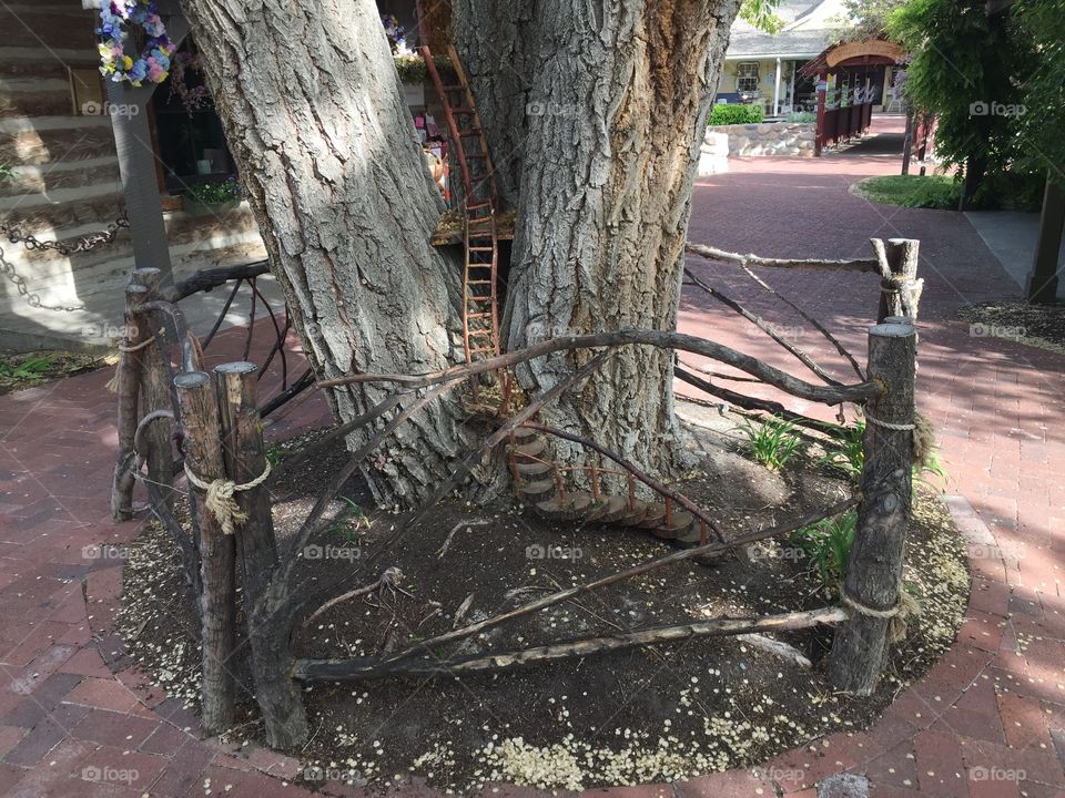 Fairy Quest. Fairy Homes & Gardens. Pixie Trees. Pixie Hollow. Gardner Village, in West Jordan, Utah. @chelseamerkleyphotos - Copyright © CM Photography. May 2019. 