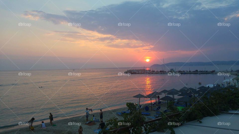 Sunset at Thasos