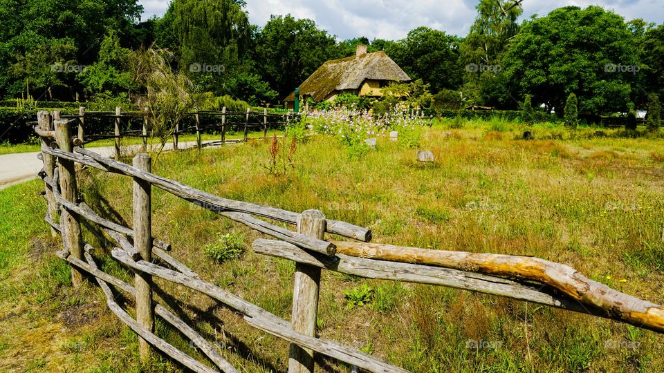 At the countryside at Domain Bokrijk in Belgium.