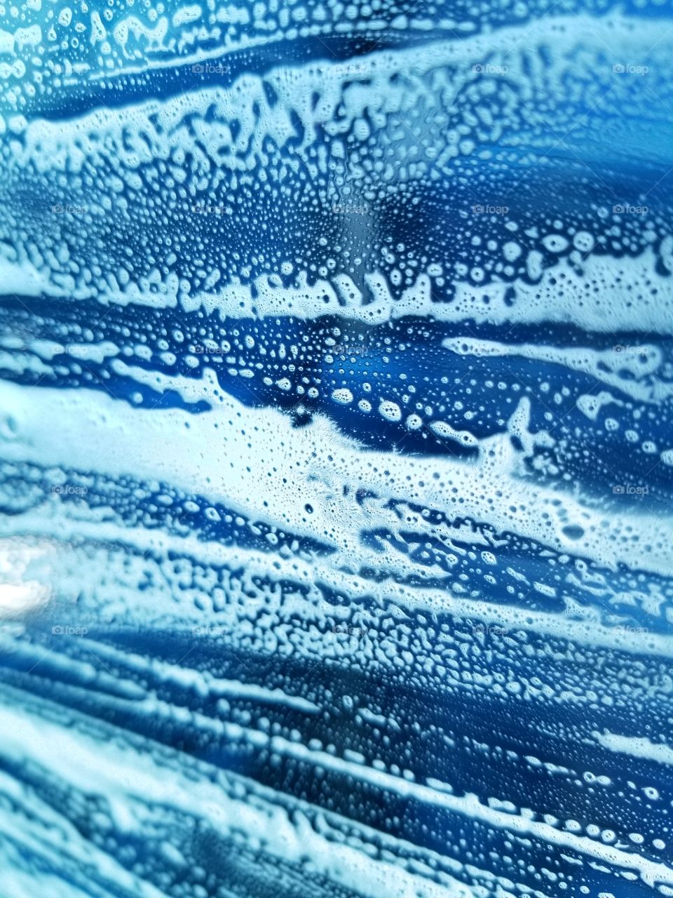 Blue Suds Texture