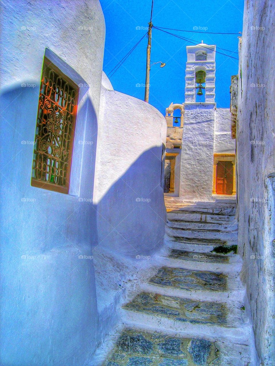 Small path in Amorgos