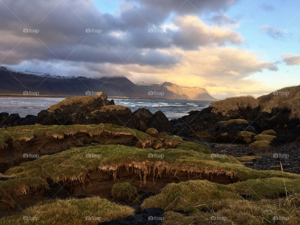 Iceland coast