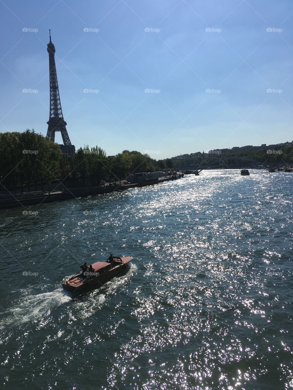 River cruises at Sine river, Paris
