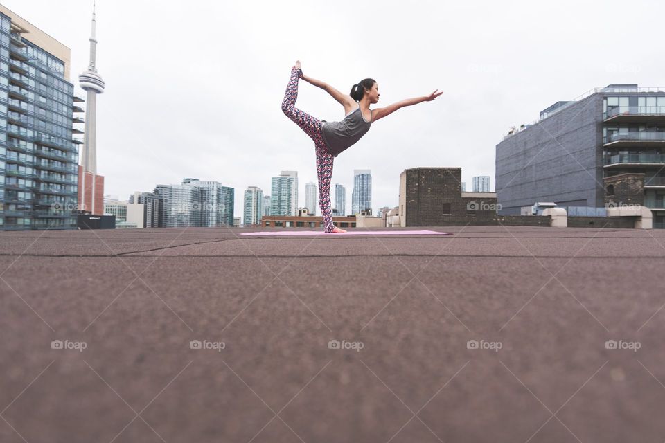 outdoor yoga