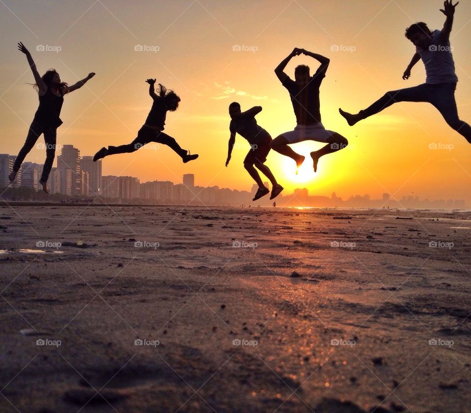 Beach jumps