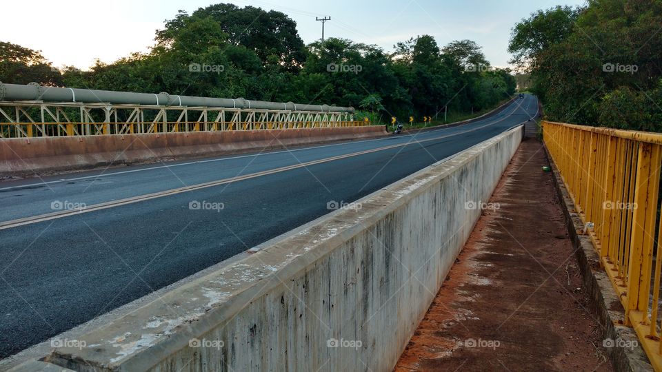 Ponte, estrada, viagens, rodovia, asfalto, pista...