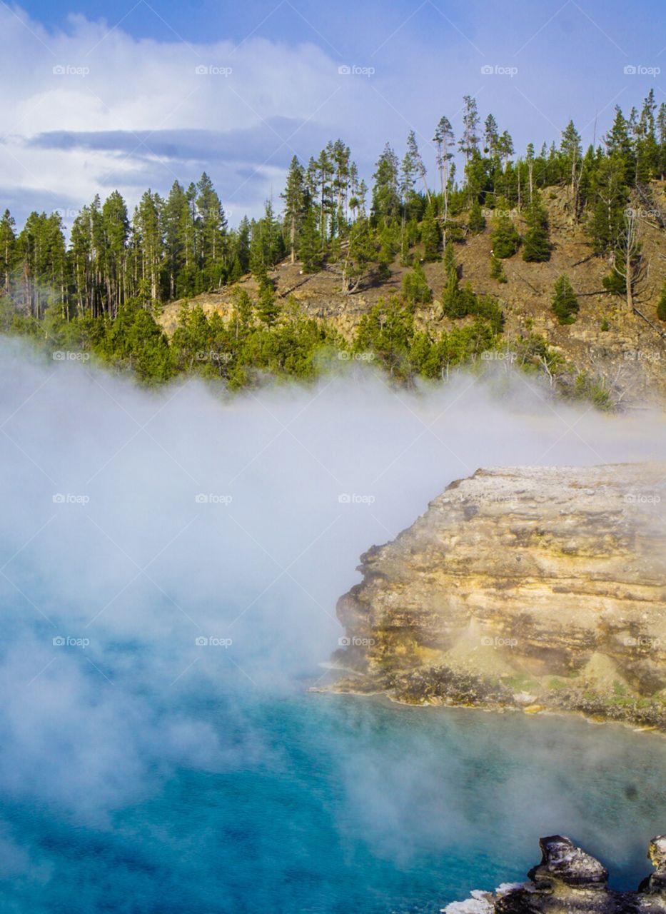 Yellowstone Hot Spring