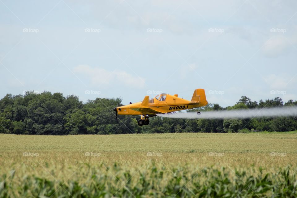 Crop dusting