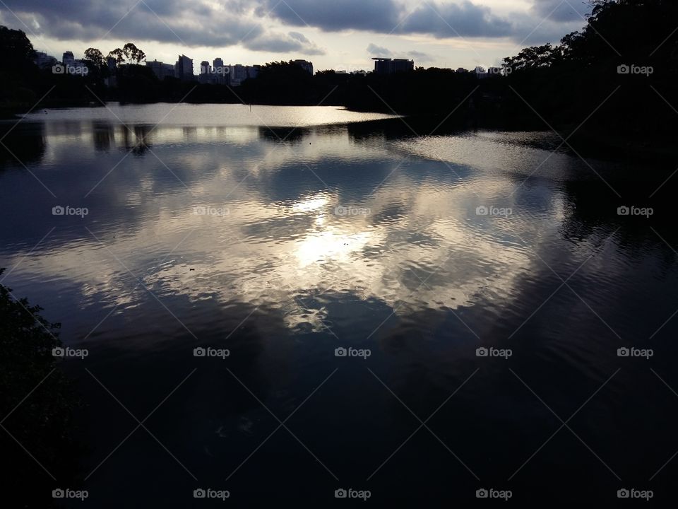 Reflection, Water, Lake, River, Landscape