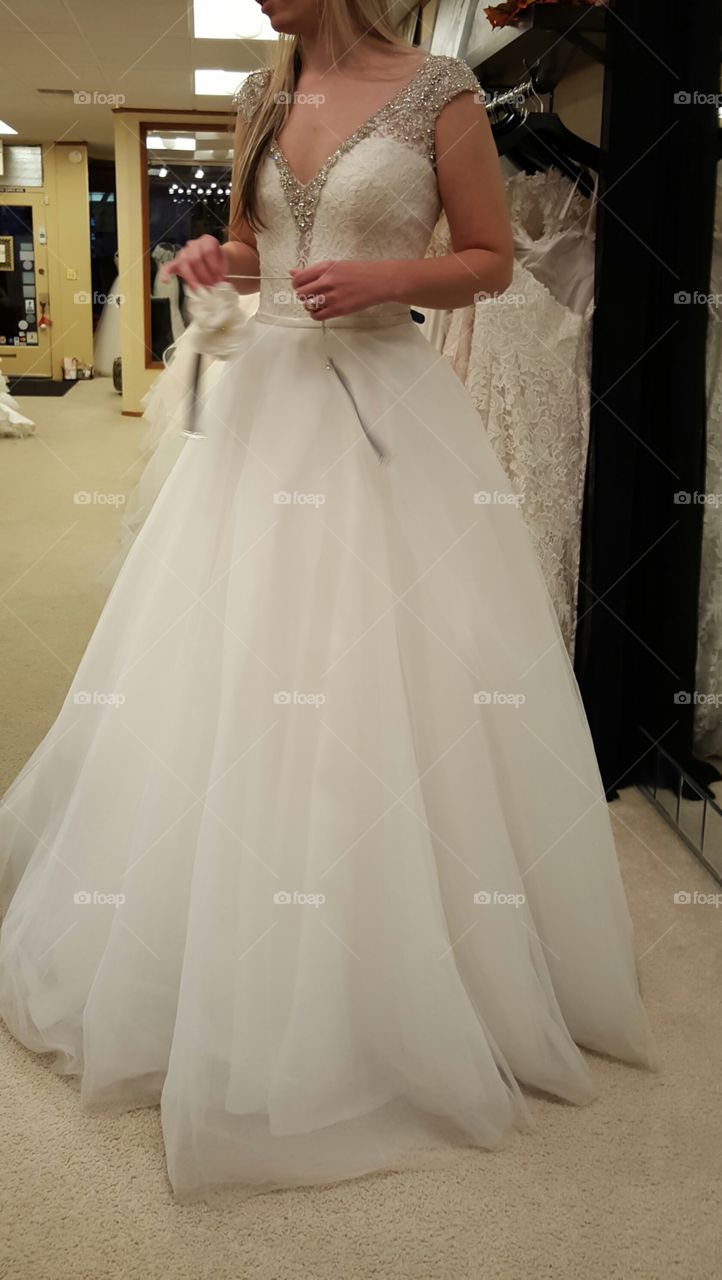 wedding dress shopping