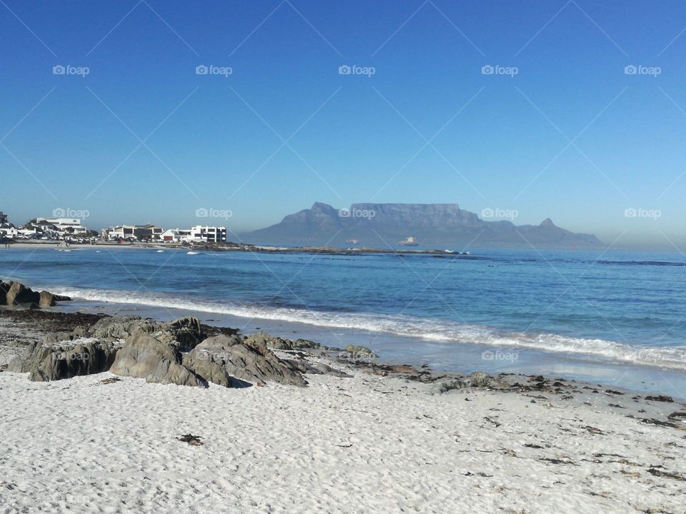 Table Mountain Blouberg Strand  CAPE TOWN S AFRICA
