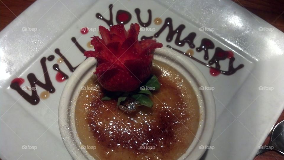 Cremé Brulee , My engagment 