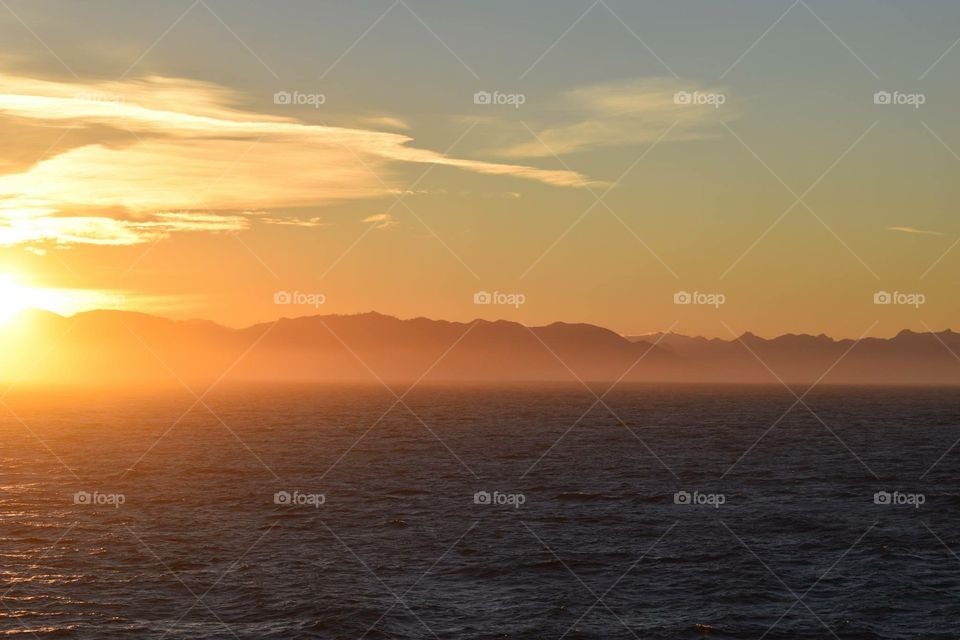 Sunrise at Sea