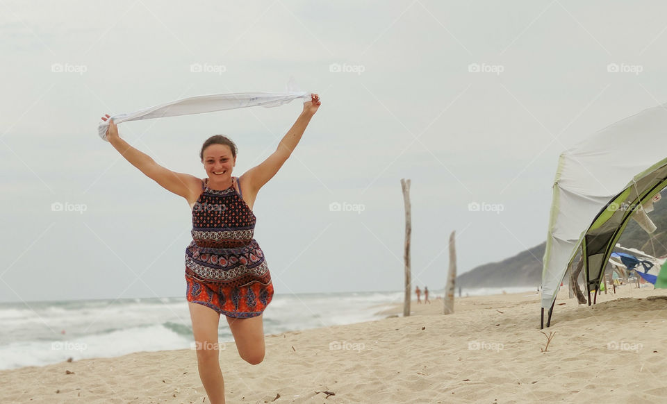 Happy vibes on the beach