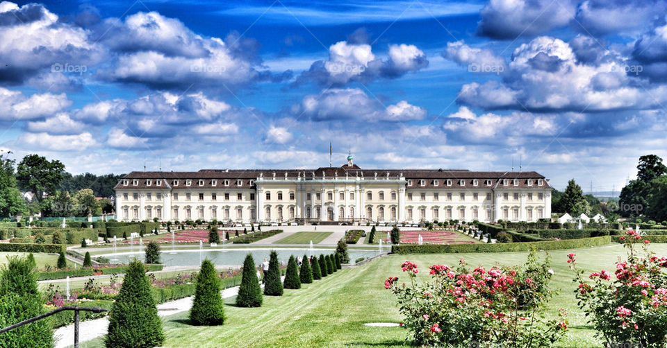 flower summer germany castle by nivoa