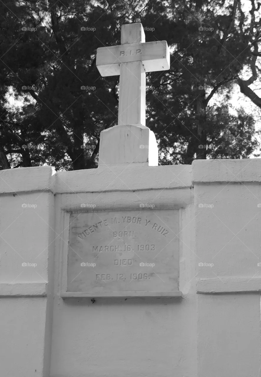 Vicente Ybor’s Tombstone