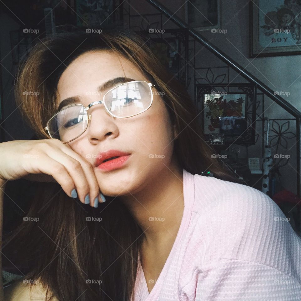 Pretty Girl in Glasses