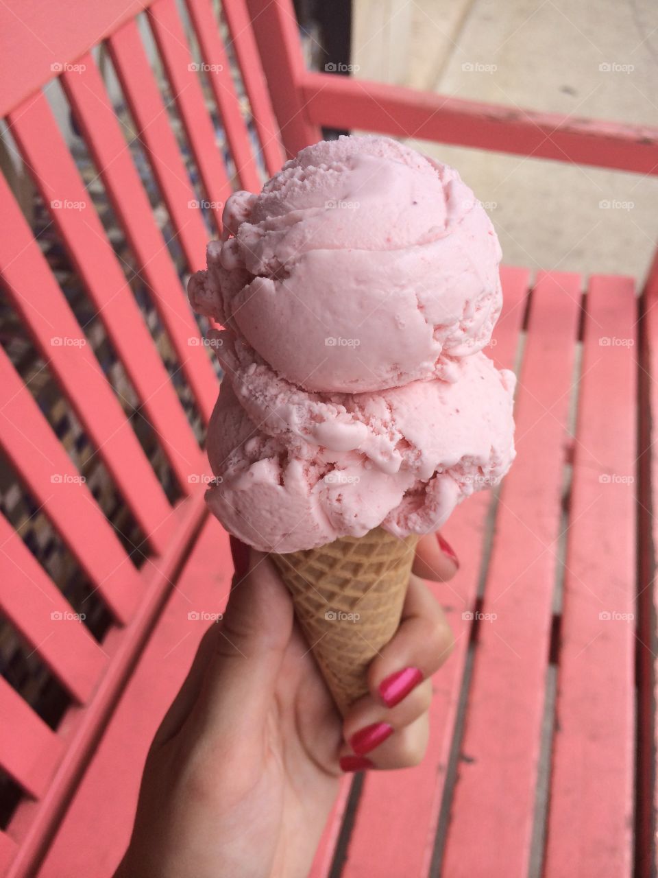 Pretty in Pink 3. Taken at Bobtail Ice Cream in Chicago 