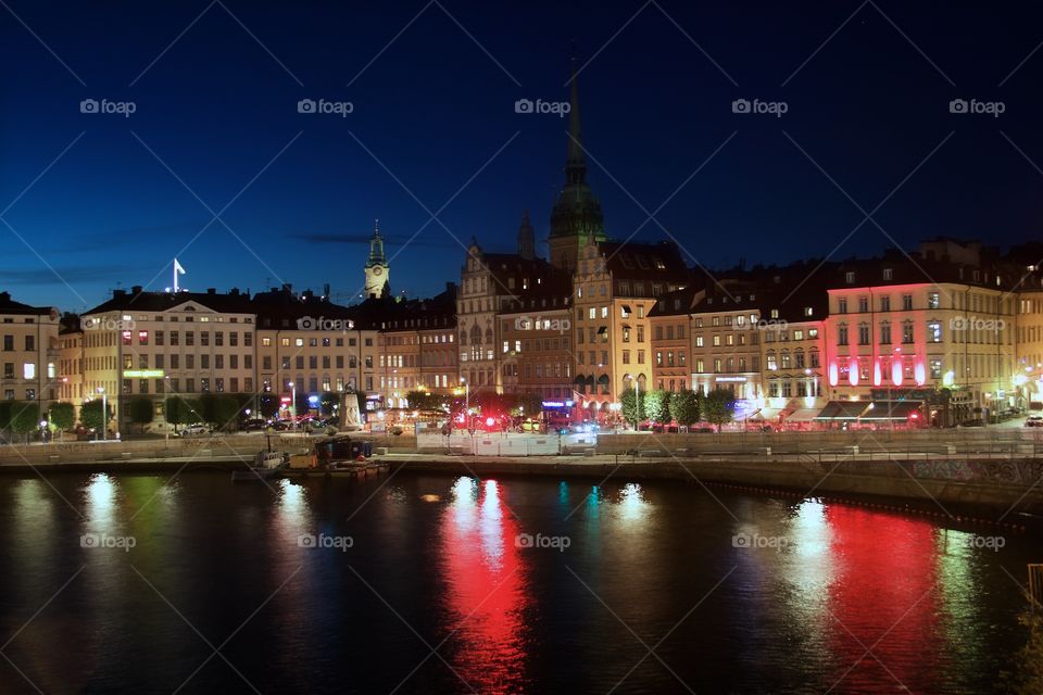 Slussen, Old town, Stockholm, Sweden 
