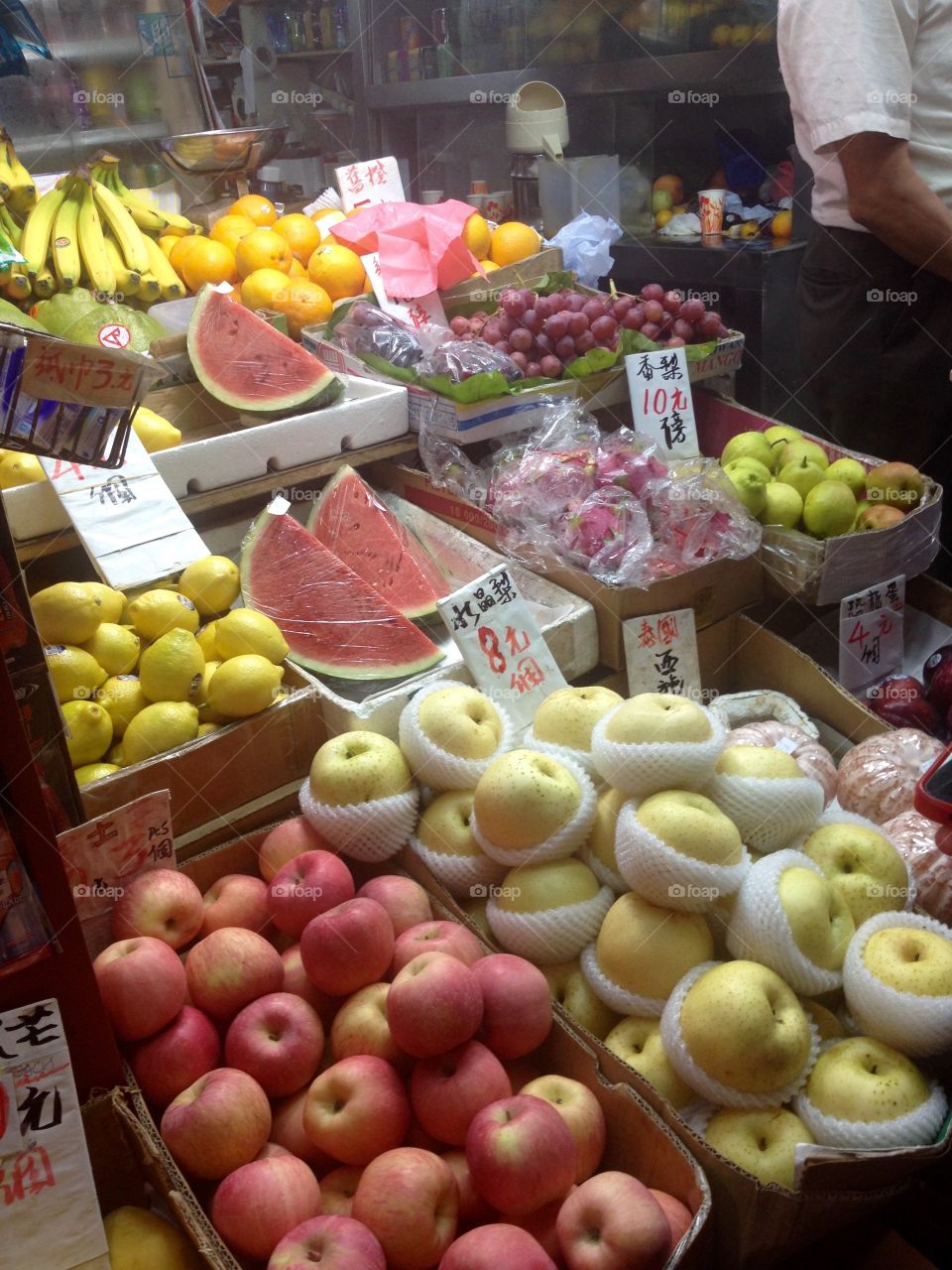 Fruits on the market in China