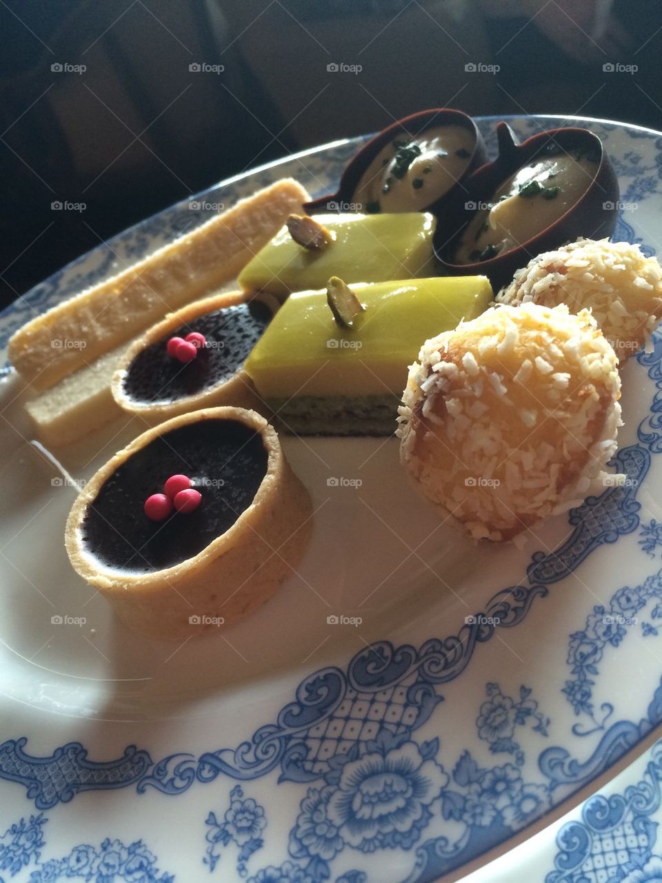 High tea cakes