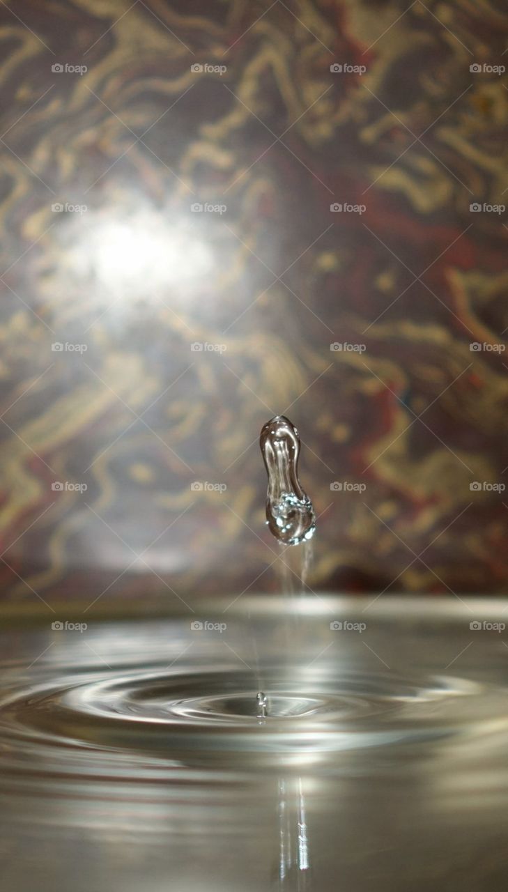 Water drop image