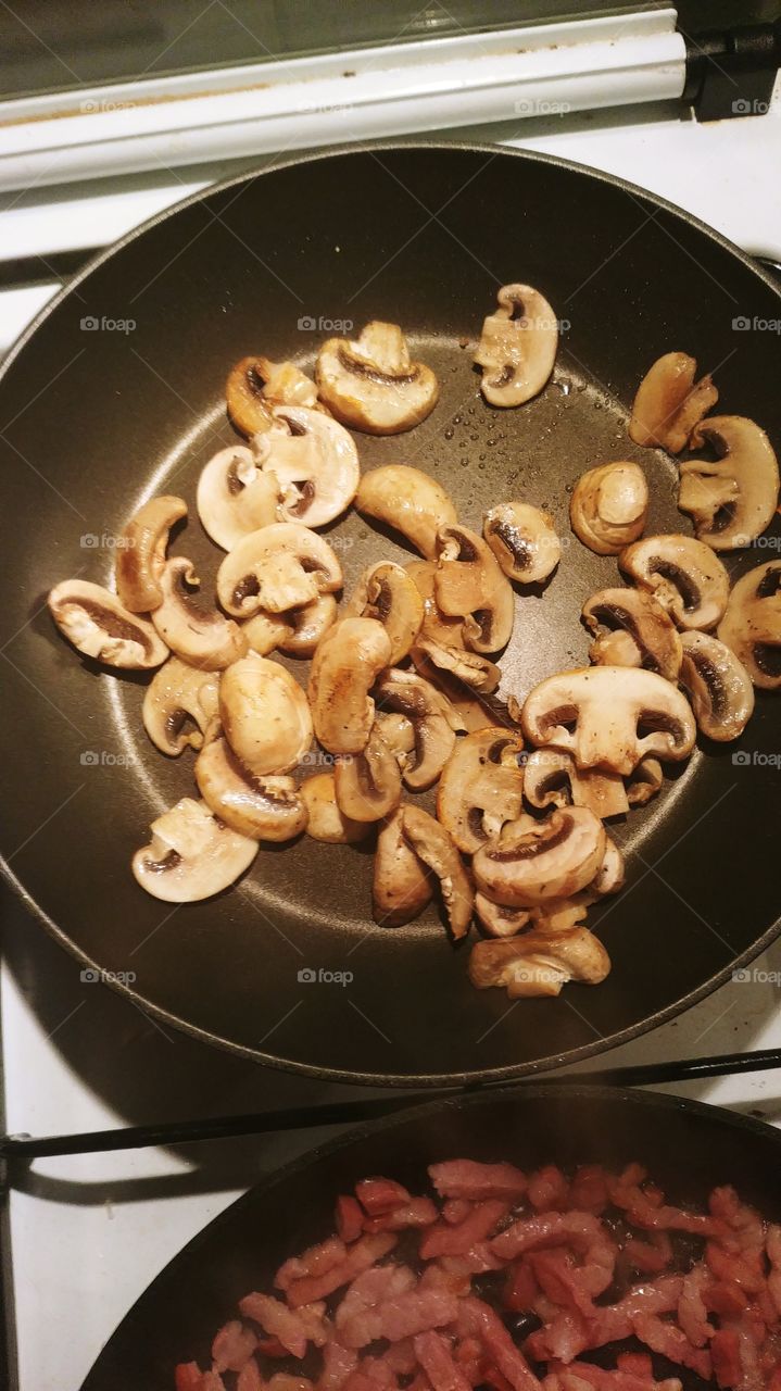 baked mushrooms