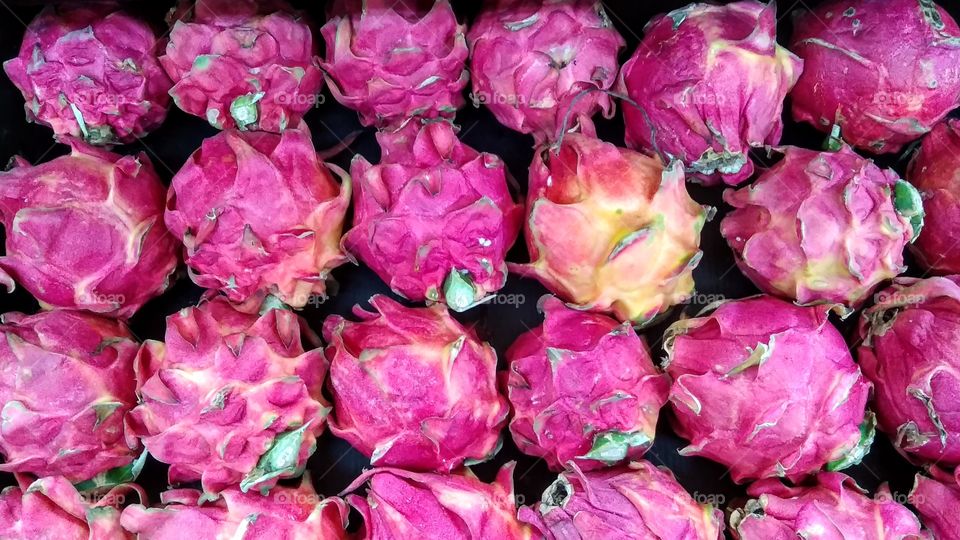 Dragon fruit aka Pitaya.