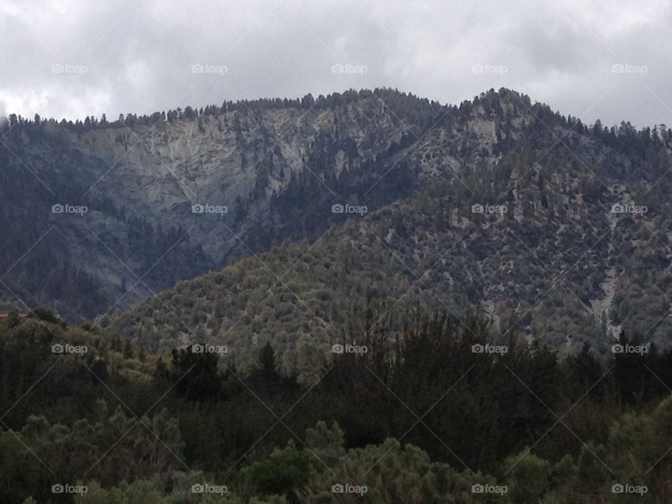 Mountain in Southern California 