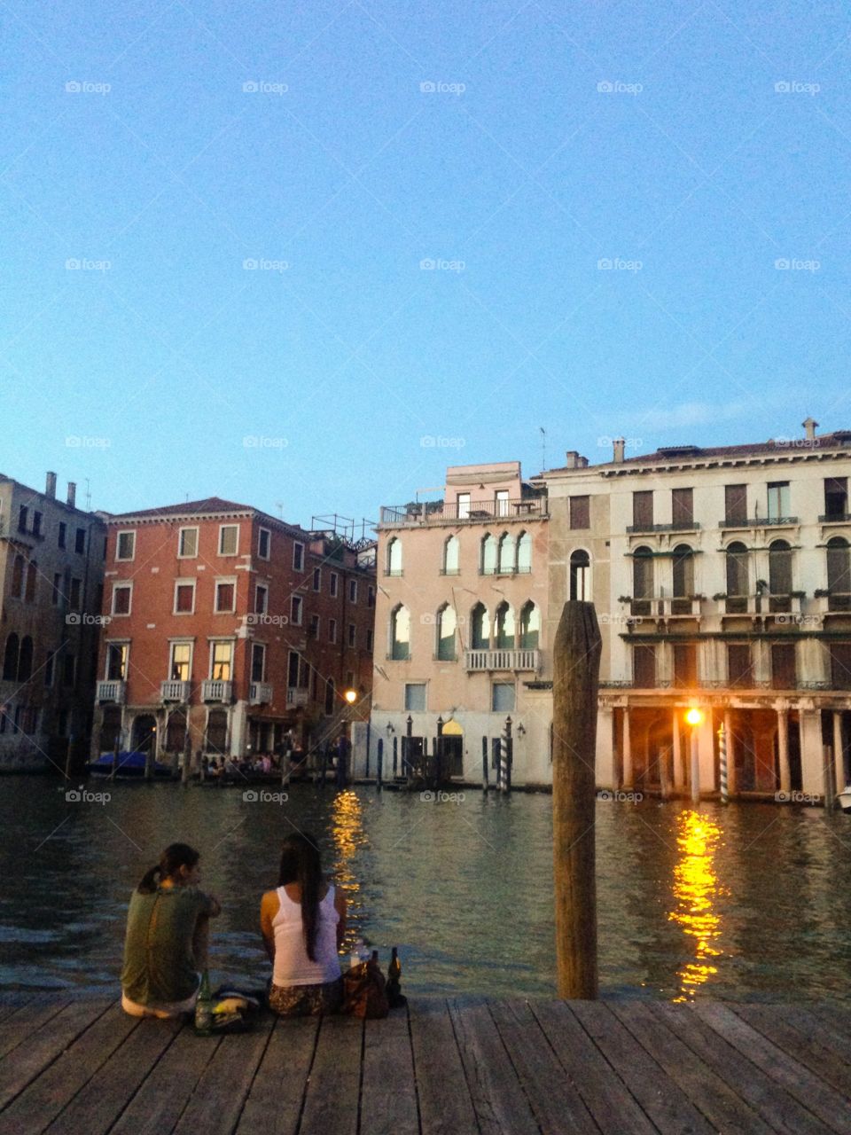 Venice at sunset
