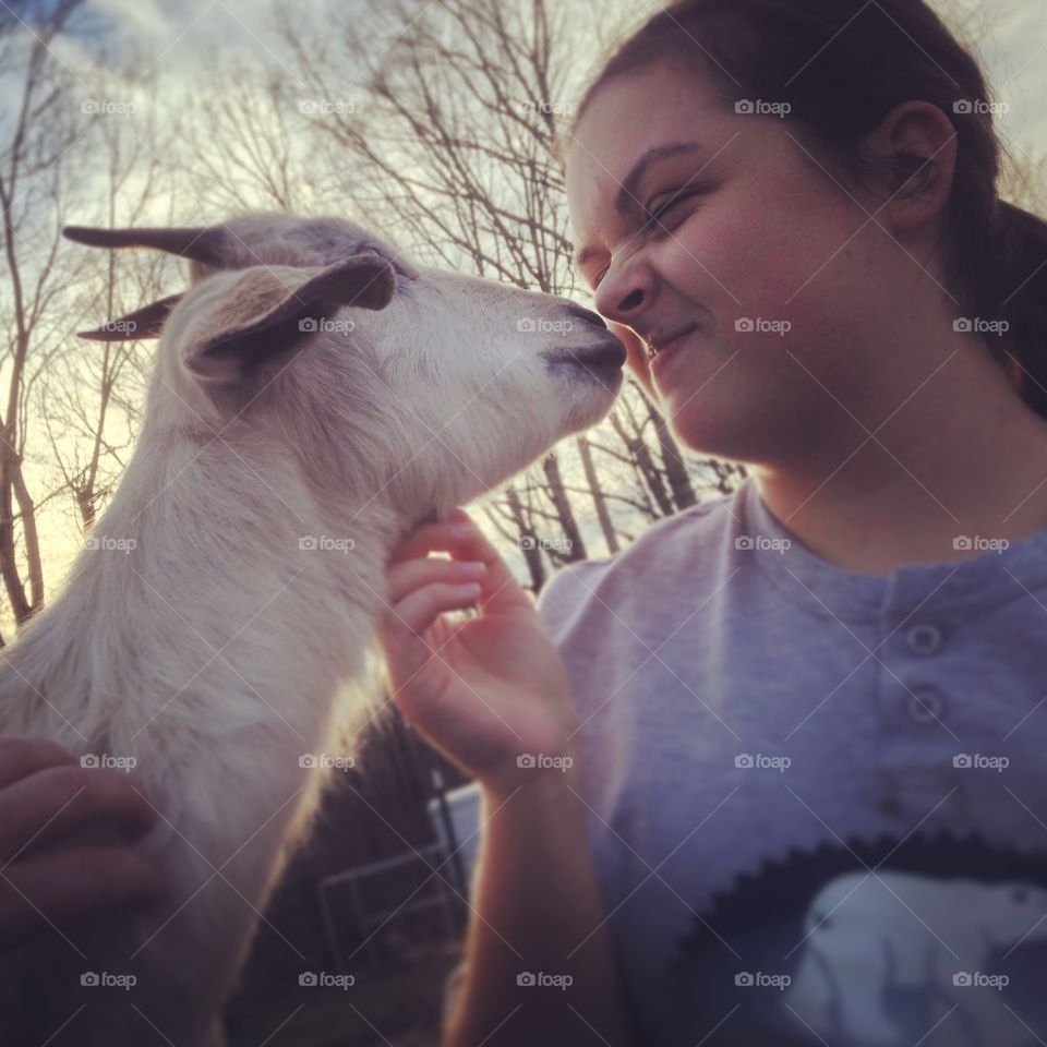 Goat Kisses