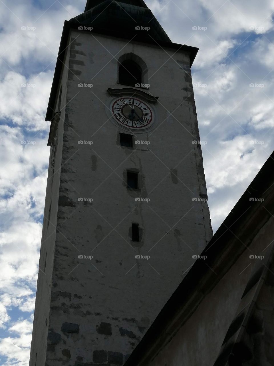 Enns Oldest city in Austria. Clock tower before Watchtower.