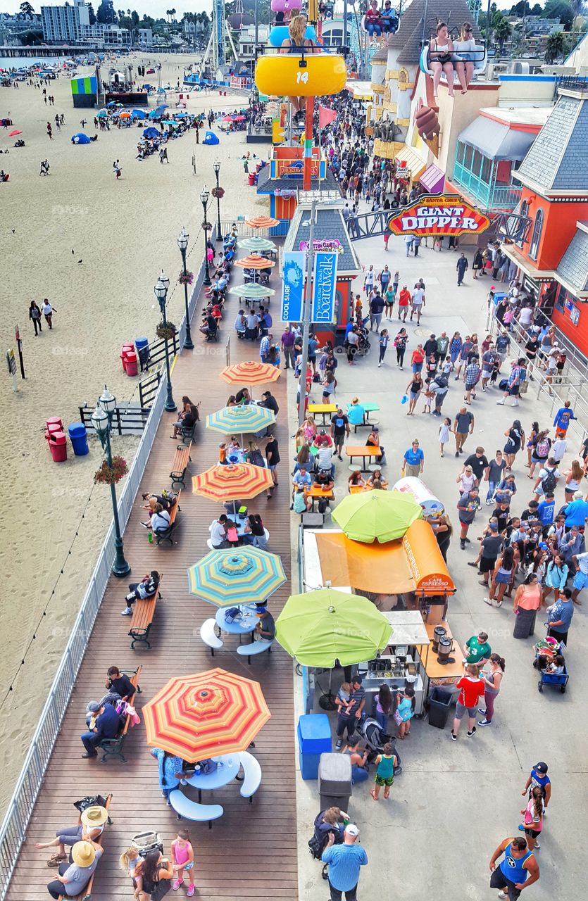 Rainbow of Umbrellas